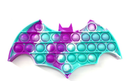 Picture of Bat Tie Dye Popit